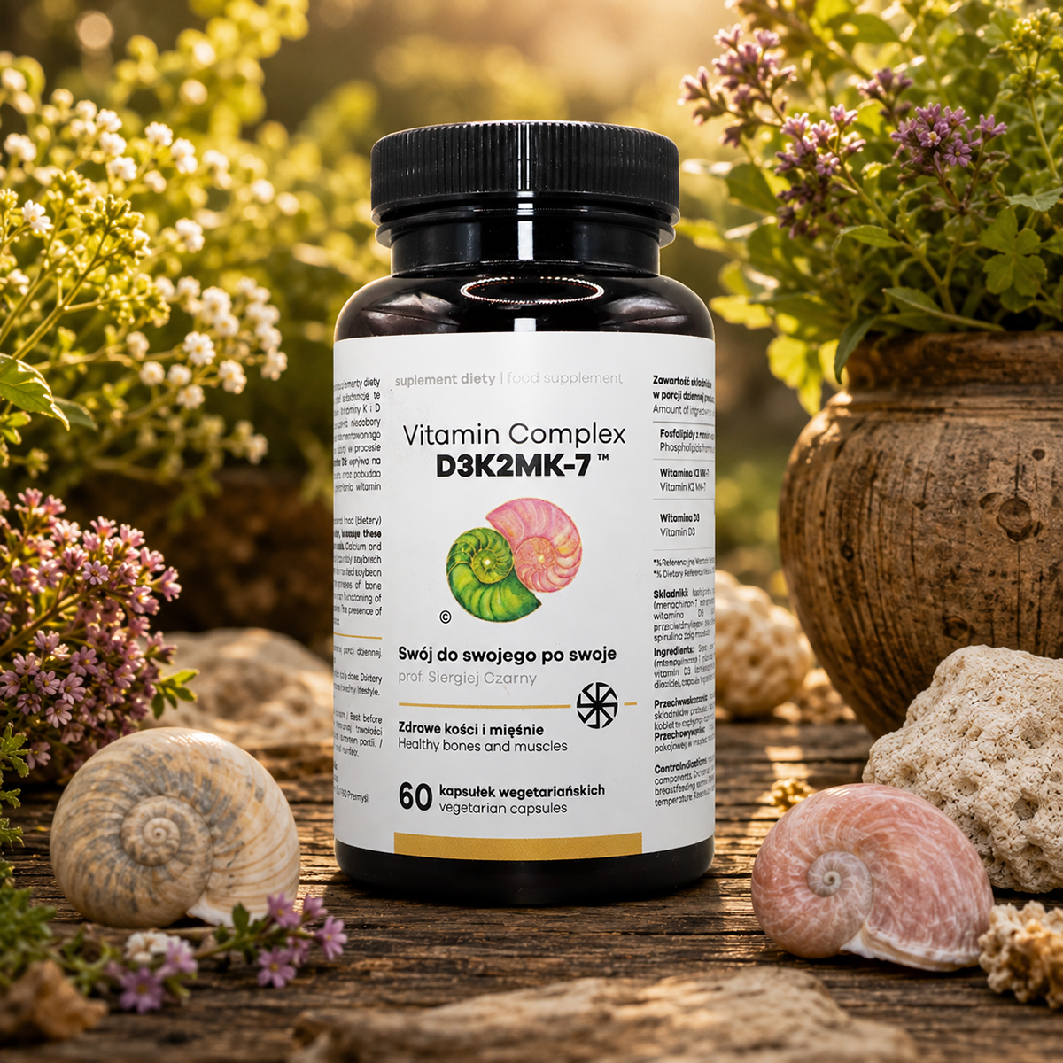 18. Vitamin Complex D3K2MK-7™ Vitamin Complex D3K2MK-7™ - Naturalna odnowa